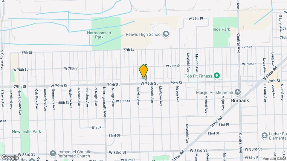 6134 W 79th St Map and Location Details