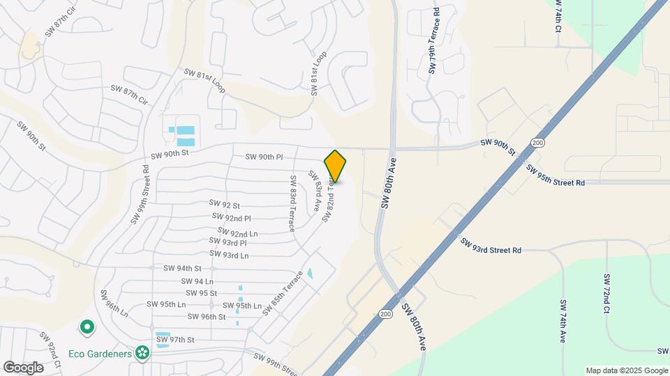 9157 SW 82nd Terrace Map and Location Details