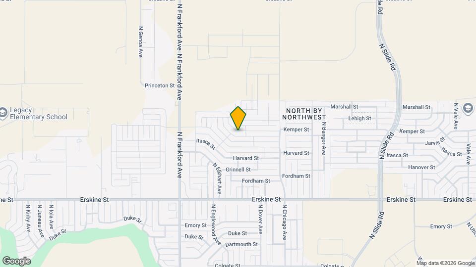 5606 Jarvis St Map and Location Details