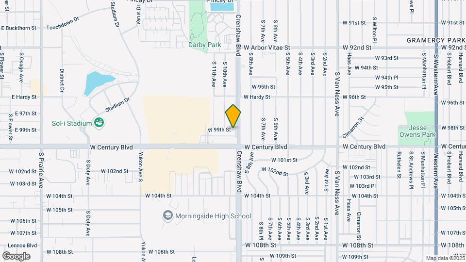 3108 W 99th St Map and Location Details