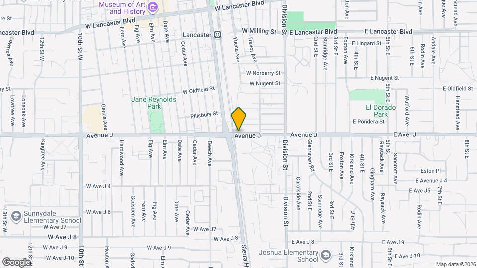 411 W Ave J-5 Map and Location Details