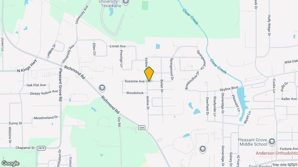 4311 Marcell Cir W Map and Location Details