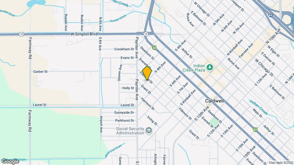 713 S 4th Ave Map and Location Details