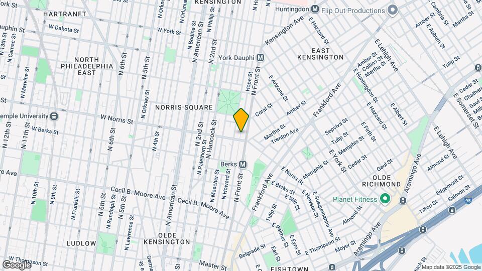 Hope Street Map and Location Details