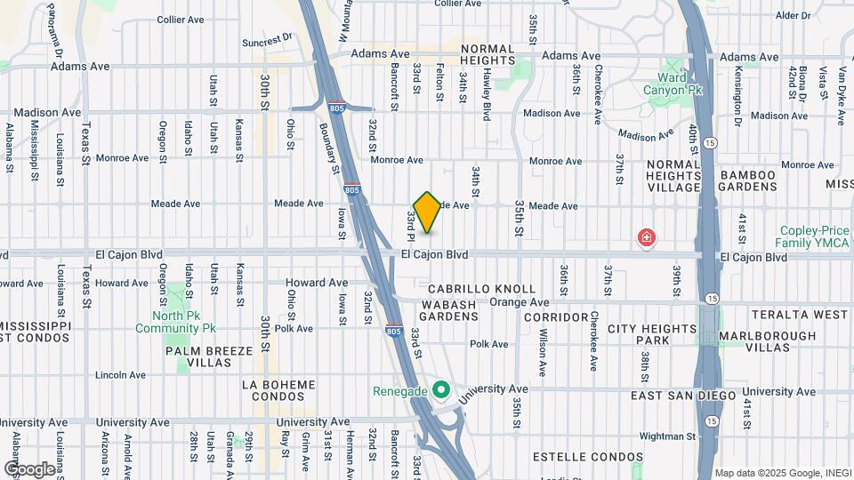 4324 33rd St Map and Location Details