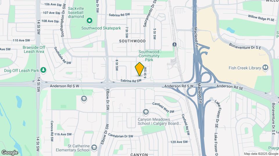 420 Sabrina Rd SW Map and Location Details
