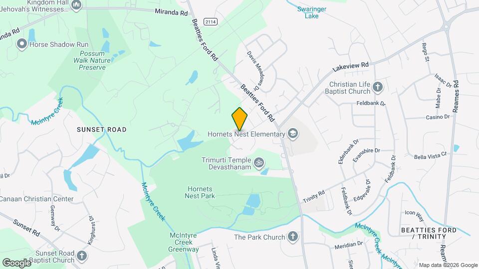 3829 Frank Vance Rd Map and Location Details