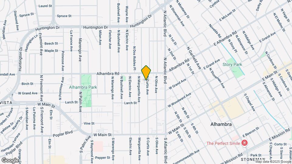 507 N Curtis Ave Mapa y Detalles de la Ubicación