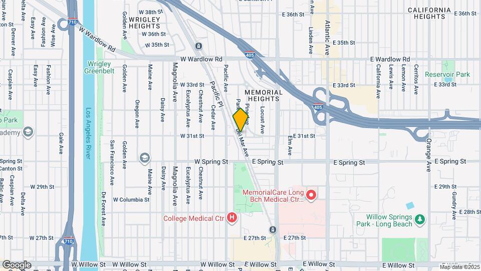 3140 Marna Ave Map and Location Details