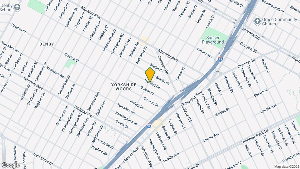 9313 Harvard Rd Map and Location Details