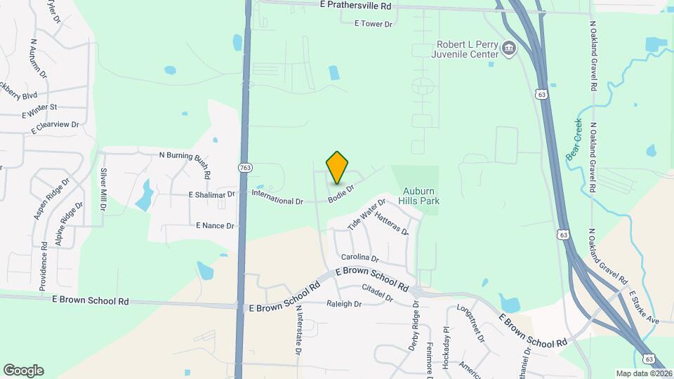 1419 Bodie Dr Map and Location Details