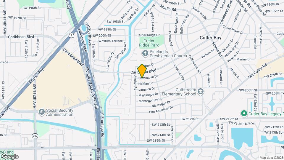 10220 Dominican Dr Map and Location Details