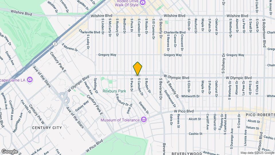 401 S Camden Dr Map and Location Details