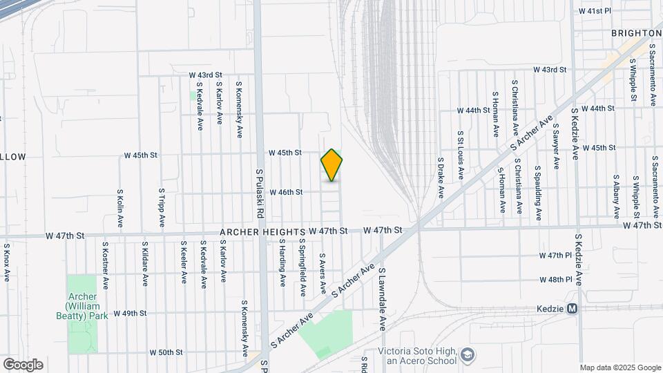 3810 W 46th St Map and Location Details