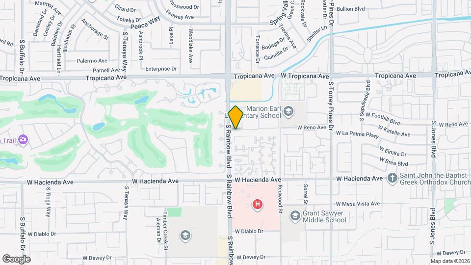 5074 S Rainbow Blvd, Unit 206 Map and Location Details