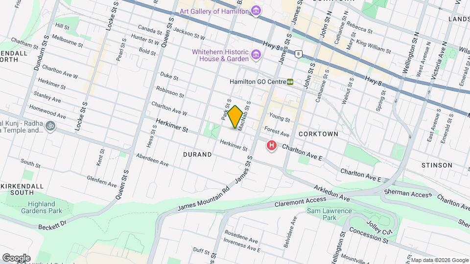 41 Charlton Av W Map and Location Details