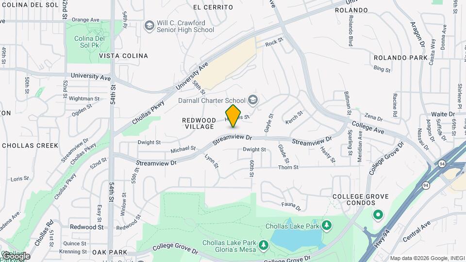 5914 Streamview Dr, Unit 1 Mapa y Detalles de la Ubicación