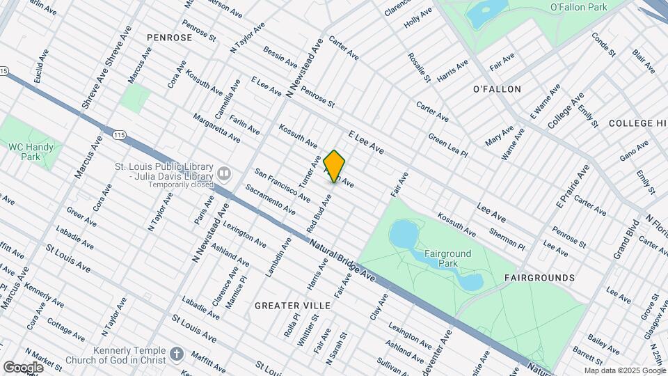 3976 Burgen Ave Mapa y Detalles de la Ubicación