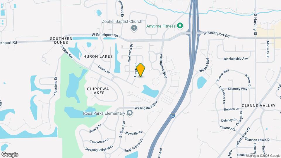 7316 Parklake Pl Map and Location Details