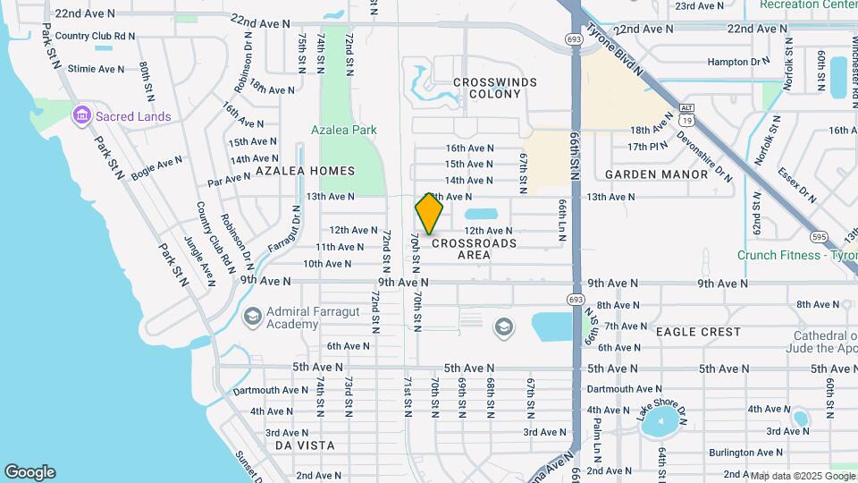 6945 11th Ave N Map and Location Details