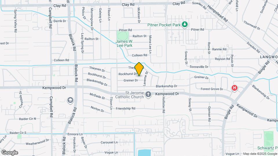 8910 Greiner Dr Map and Location Details