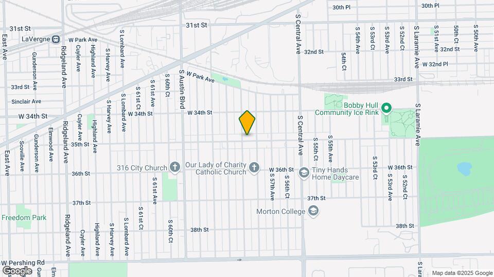 5754 W 35th St Map and Location Details