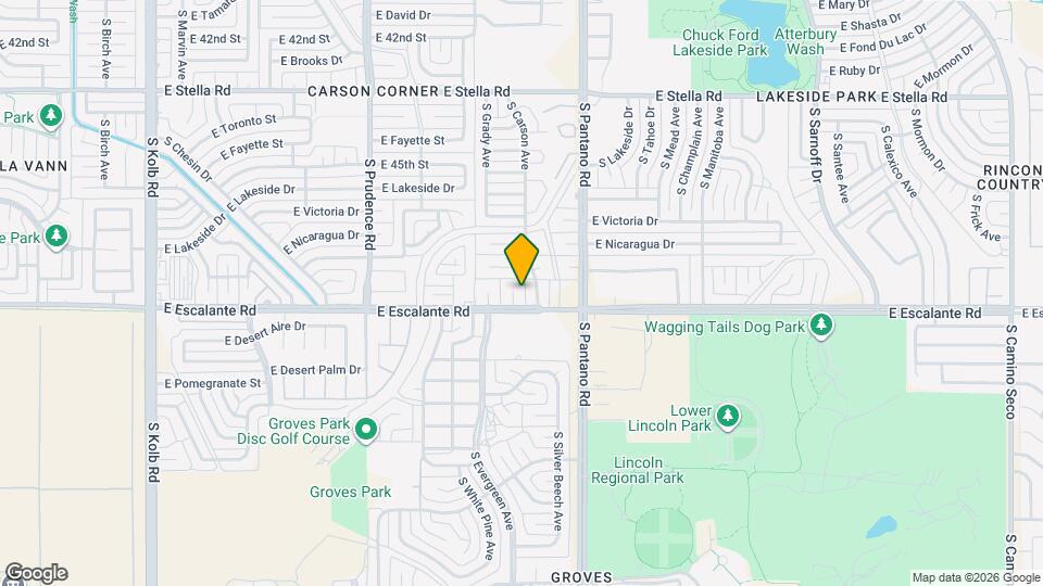 3755 S Amos Pl Map and Location Details