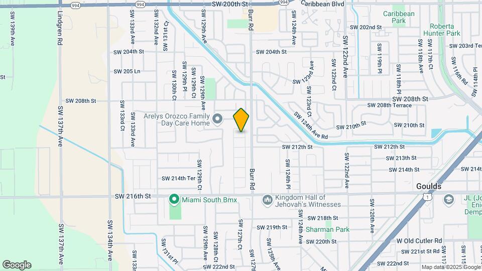 12735 SW 211th St Map and Location Details
