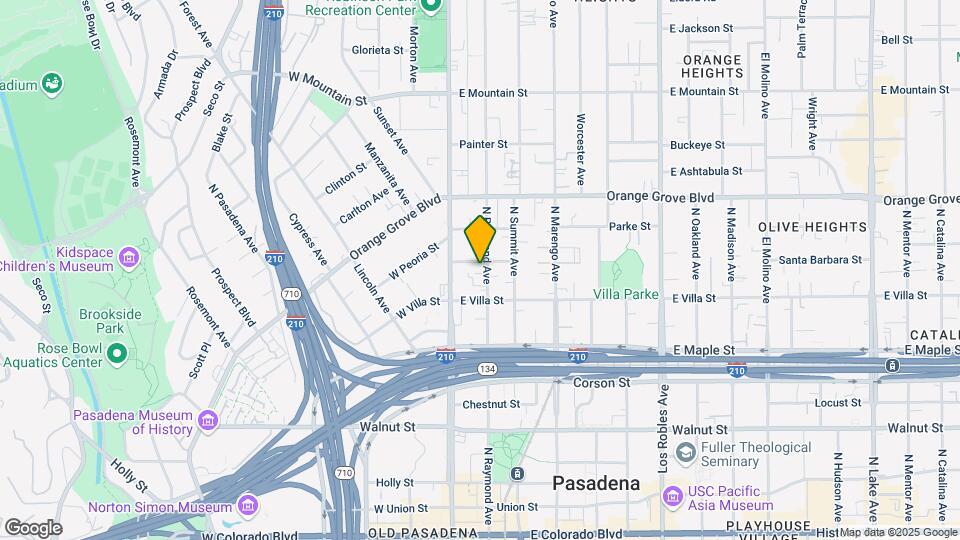 543 Raymond Ave Map and Location Details