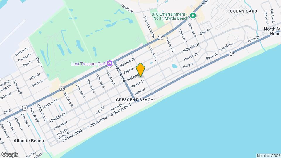 1604 Havens Dr Mapa y Detalles de la Ubicación