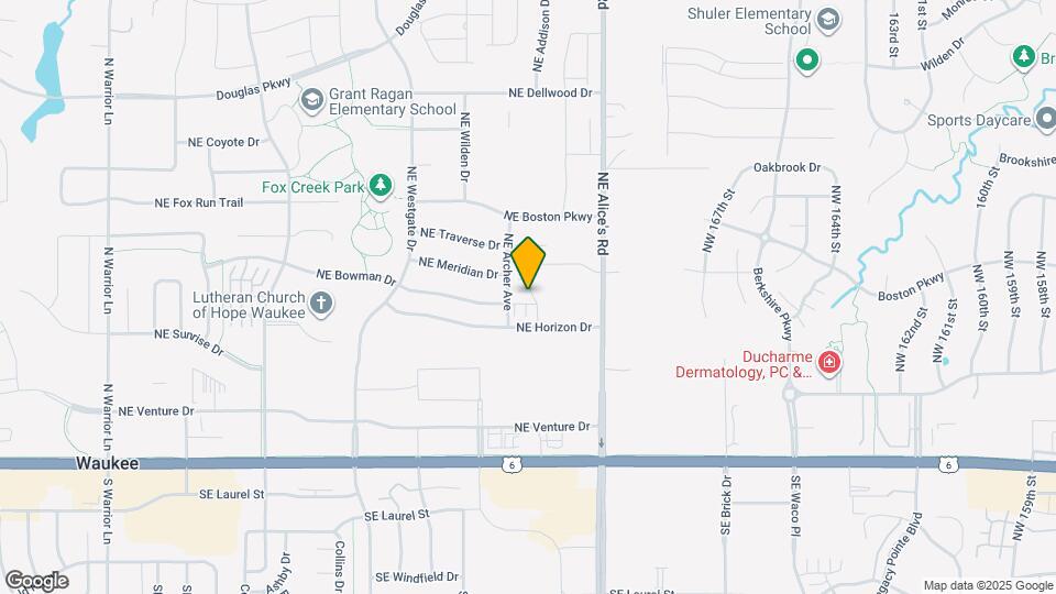 892 NE Iris Ave Map and Location Details