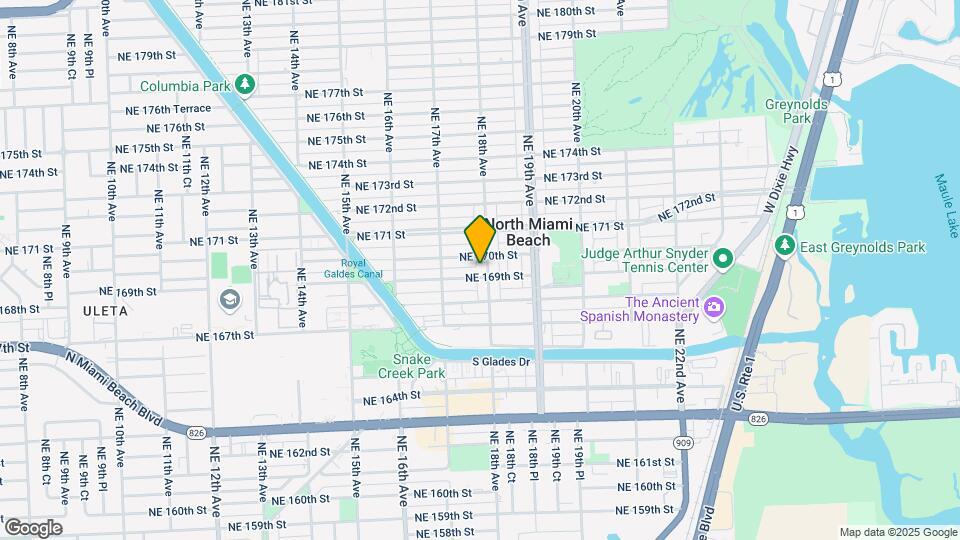 16940-16992 NE 18th Ave Map and Location Details
