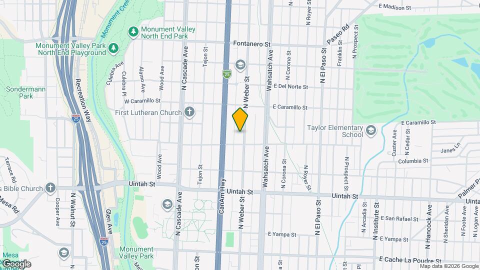 1416 N Royer St Map and Location Details