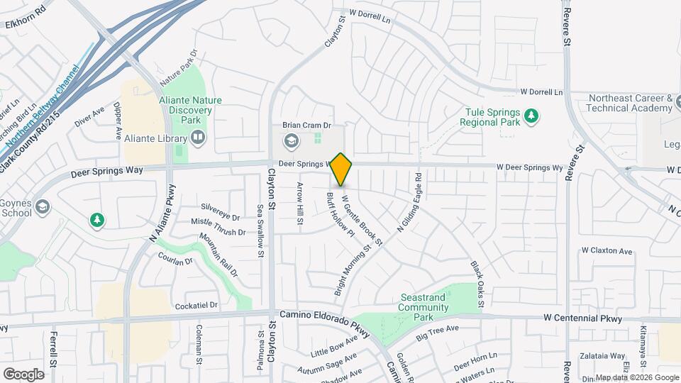 1777 W Gentle Brook St Mapa y Detalles de la Ubicación