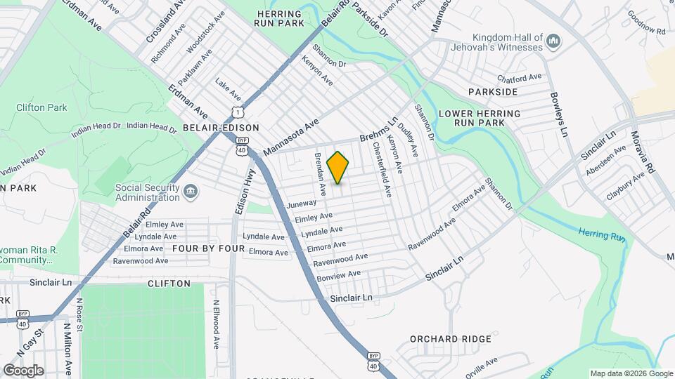 3519 Kentucky Ave Mapa y Detalles de la Ubicación