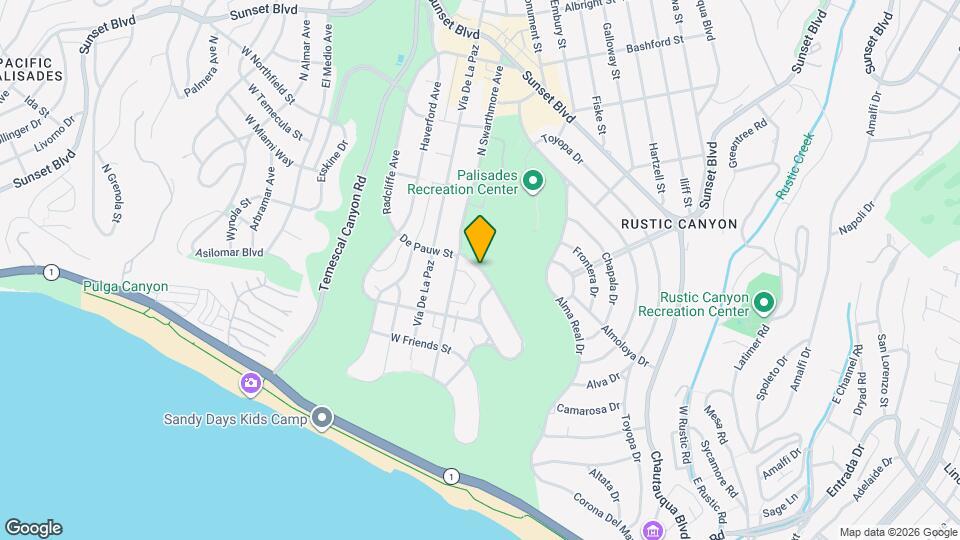 15322 De Pauw St Map and Location Details