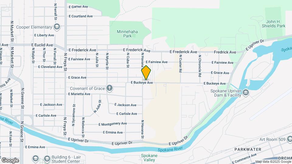 4421 E Buckeye Ave Map and Location Details