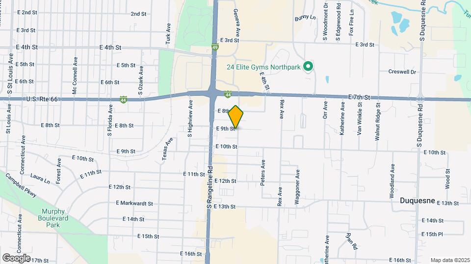 3046 E 9th St Map and Location Details