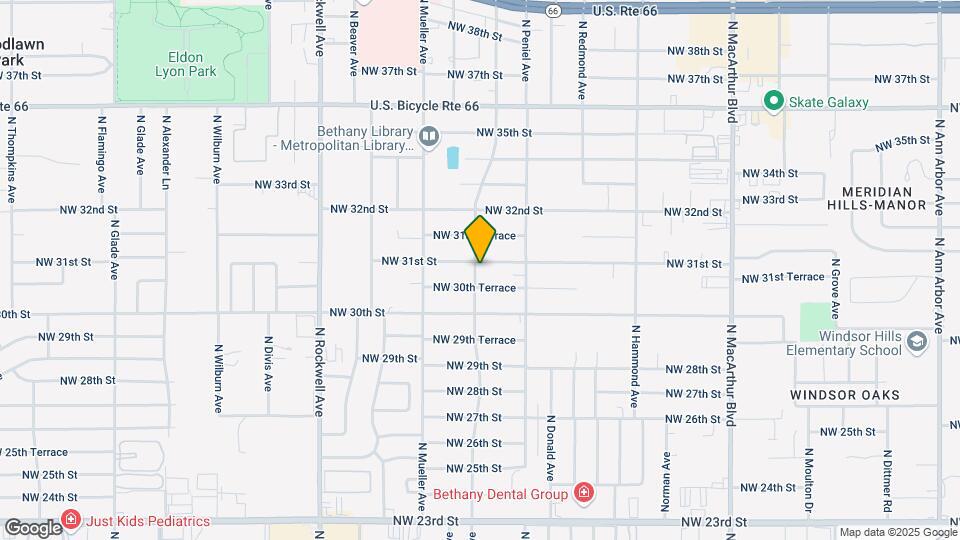 6618 NW 31st St Map and Location Details