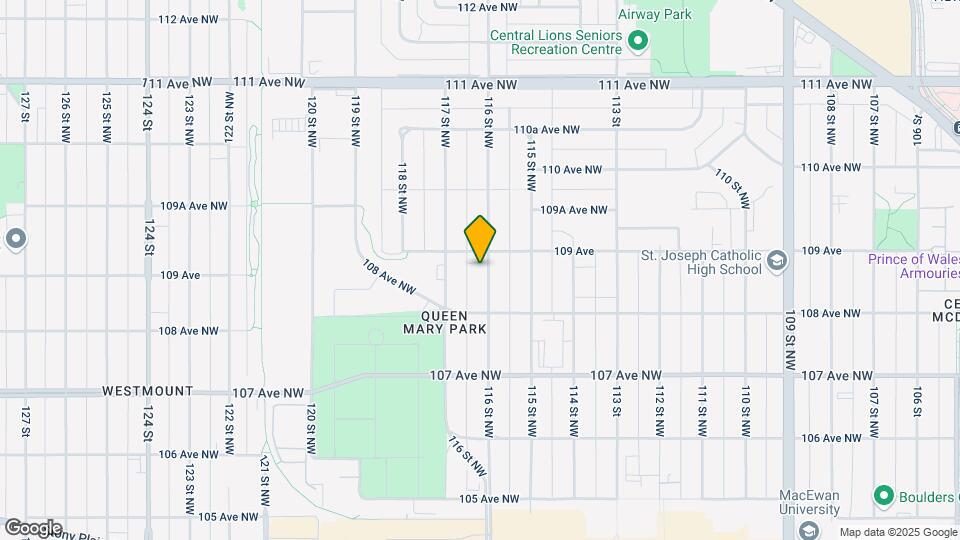 10836 116th St NW Map and Location Details