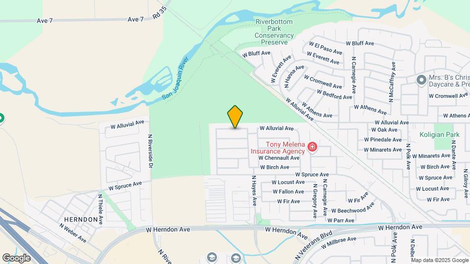6175 W Alluvial Ave Map and Location Details