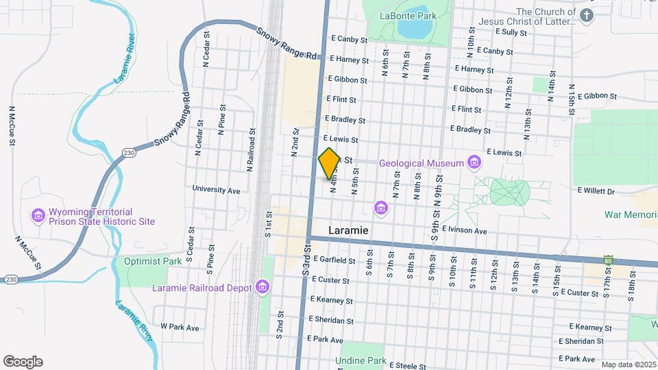 168 N 4th St Mapa y Detalles de la Ubicación