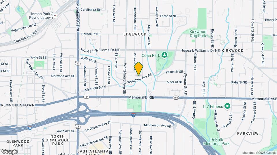 1442 Woodbine Ave SE Map and Location Details