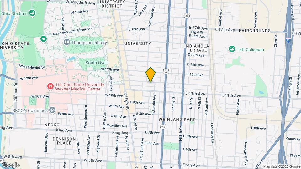 133 Chittenden Ave Map and Location Details
