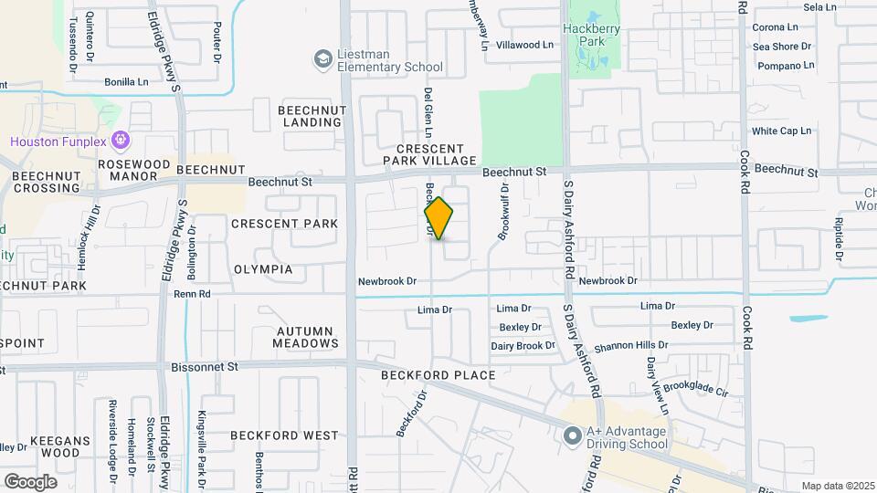 8530 Village Hollow Ln Mapa y Detalles de la Ubicación