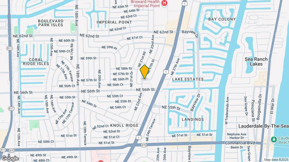 2230 NE 56th Pl, Unit 203 Map and Location Details