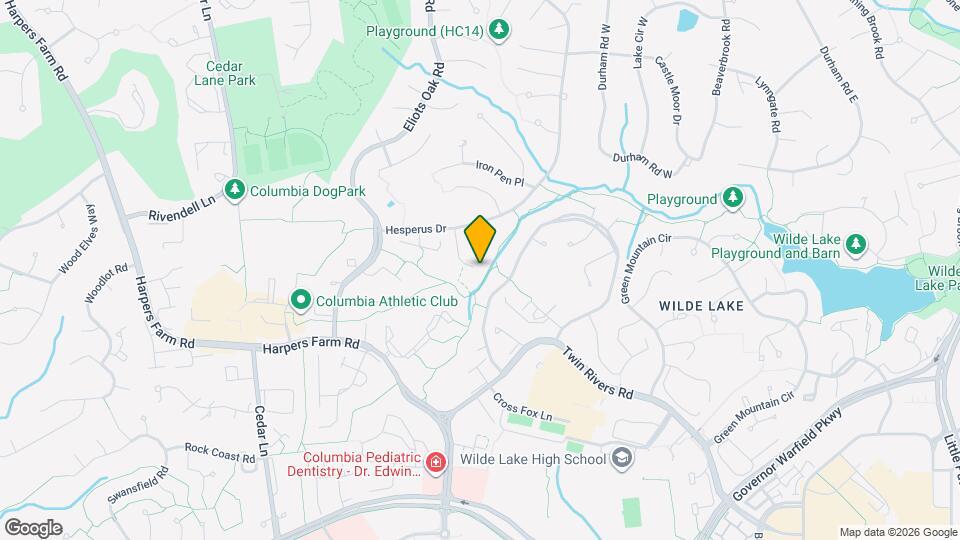 5497 Endicott Ln Map and Location Details