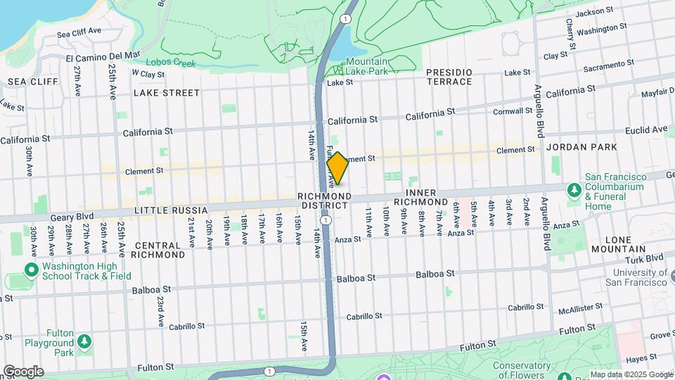 374-376 Funston Ave Map and Location Details