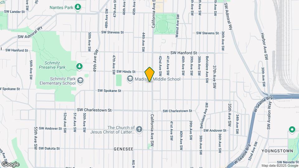 3435 California Ave SW, Unit 405 Mapa y Detalles de la Ubicación
