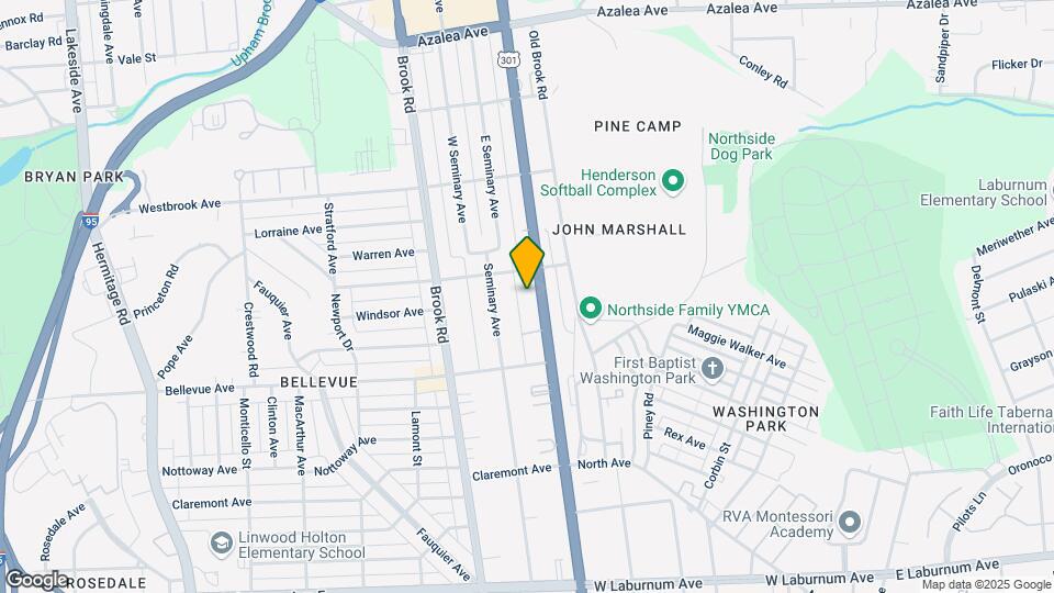 4222 Chamberlayne Ave, Unit 2 Mapa y Detalles de la Ubicación